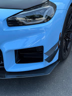 Carbon Fiber Front Bumper Canards - BMW G87 M2