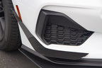 Ford Mustang GT S650 Carbon Fiber Front Bumper Canards 2024 - Current (does not fit Dark Horse bumper)