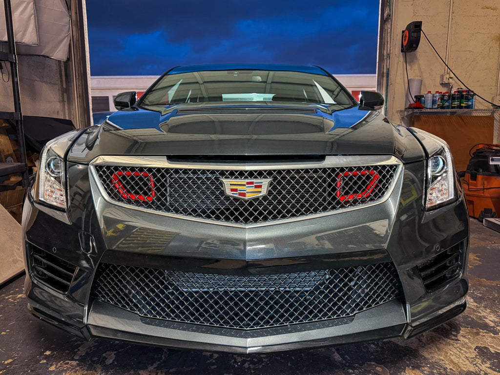 2016-2019 Cadillac ATS-V Dual BIG MOUTH Ram Air Intake Snorkels