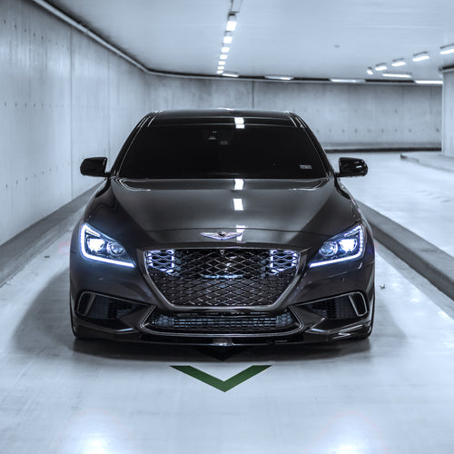 2015-2020 Genesis G80 3.3T/5.0 Dual BIG MOUTH LIT KIT Ram Air Intake Snorkels