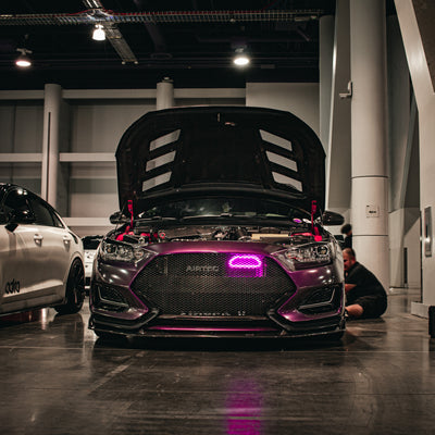 2019-2022 Hyundai Veloster N (Non-DCT) BIG MOUTH LIT KIT Ram Air Intake Snorkel