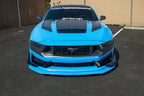 Ford Mustang S650 Carbon Fiber Dark Horse Front Bumper Canards 2024 - Current (does not fit GT Bumper)