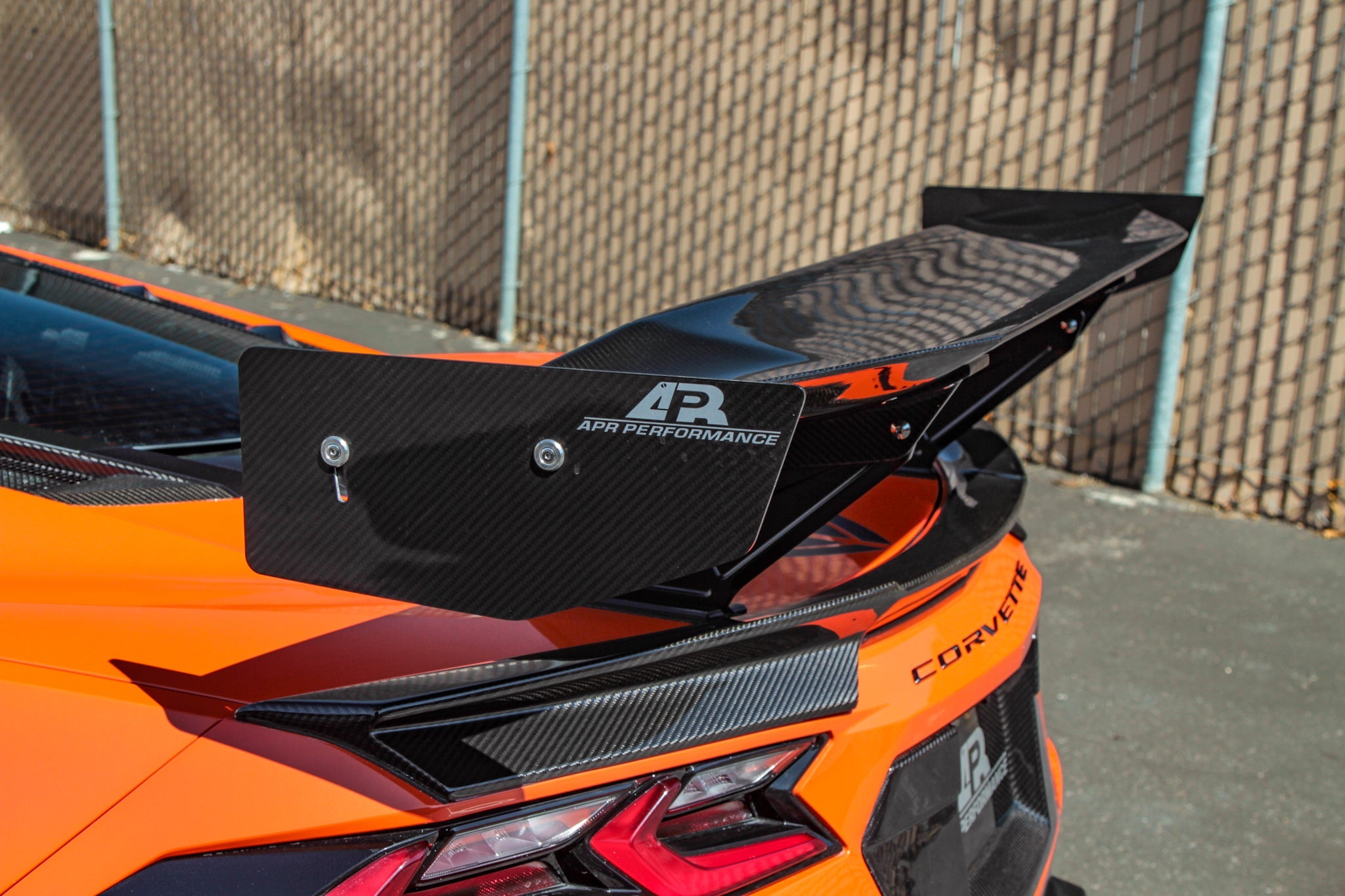 Chevrolet Corvette C8 Convertible GTC500 Carbon Fiber Adjustable Wing