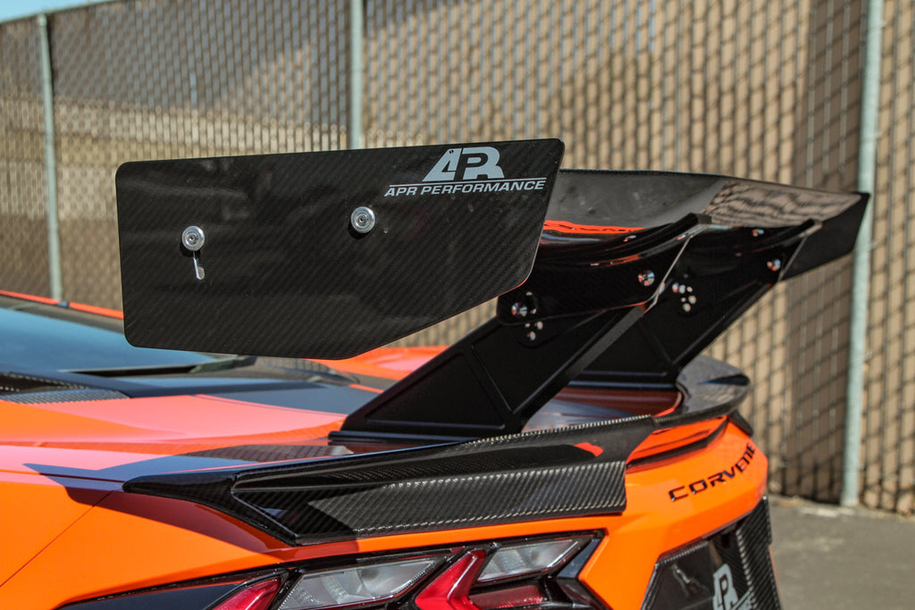 Chevrolet Corvette C8 Convertible GTC500 Carbon Fiber Adjustable Wing