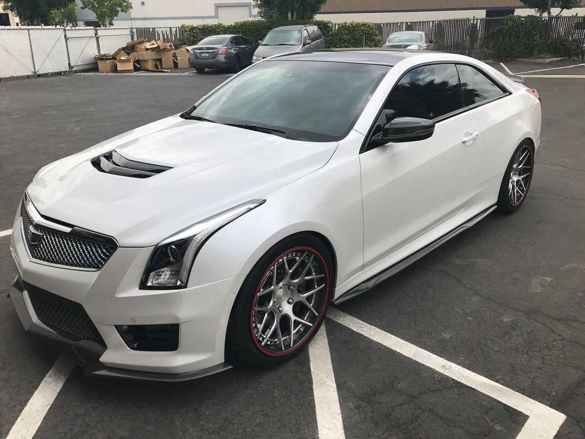Cadillac ATS-V Coupe / CTS-V Sedan Carbon Fiber Replacement Mirrors 2016-2019