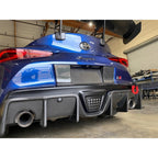 Carbon Fiber Toyota Supra A90 License Plate Backing 2020-2023