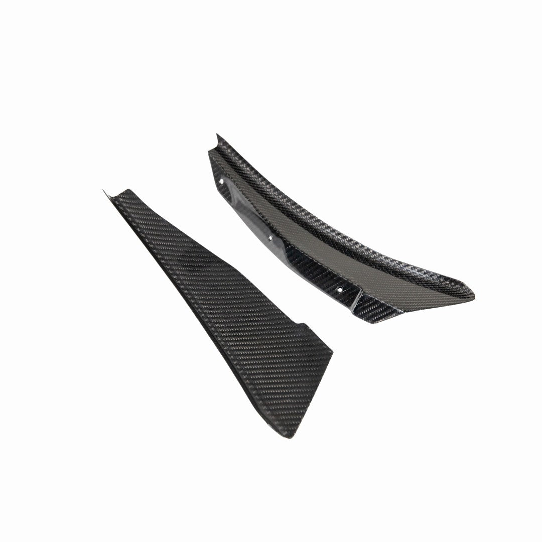 Carbon Fiber Front Bumper Canards - Acura DE5 Integra Type S