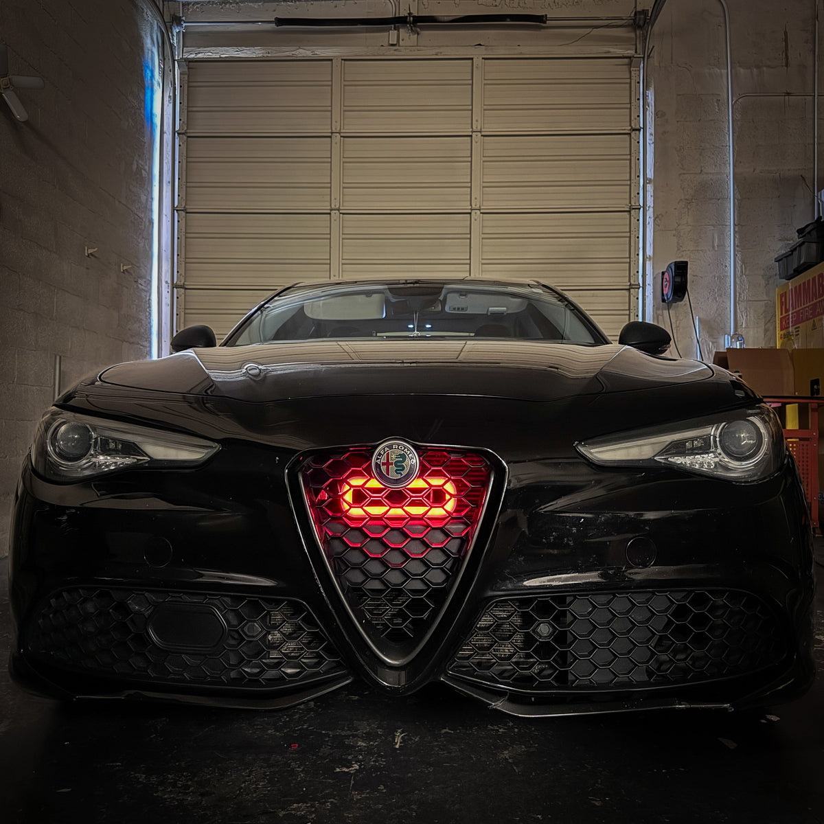 2016+ Alfa Romeo Giulia BIG MOUTH LIT KIT Ram Air Intake Snorkel