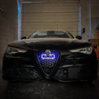 2016+ Alfa Romeo Giulia BIG MOUTH LIT KIT Ram Air Intake Snorkel