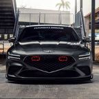 2022+ Genesis G70 3.3T Dual BIG MOUTH LIT KIT Ram Air Intake Snorkels