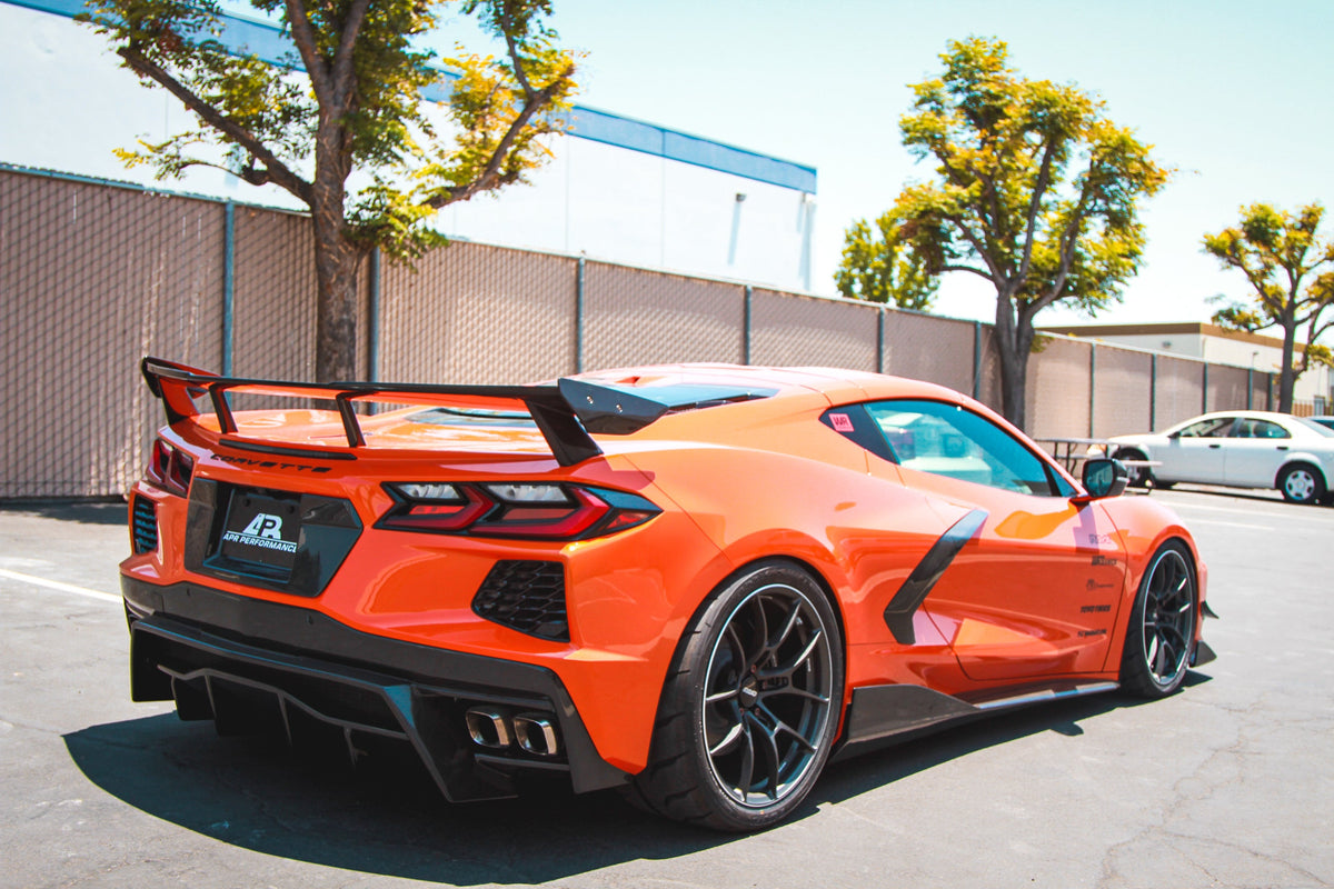 Chevrolet Corvette C8 Carbon Fiber Rear Diffuser