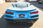 Carbon Fiber Rear Spoiler Delete - Chevrolet Corvette C8 Z06