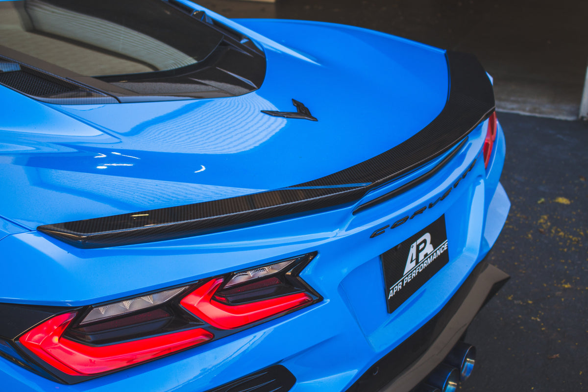 Carbon Fiber Rear Spoiler Delete - Chevrolet Corvette C8 Z06