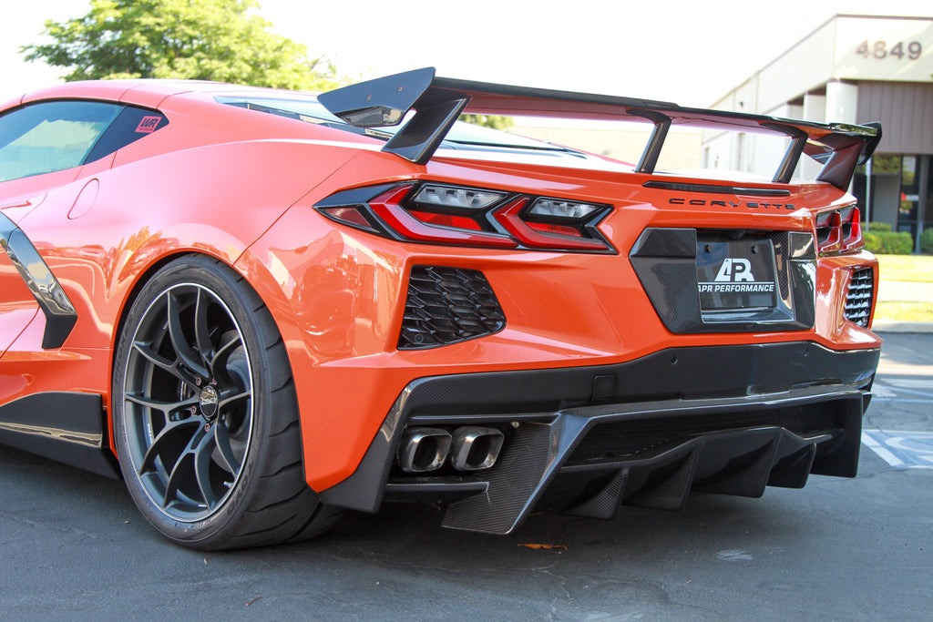 Chevrolet Corvette C8 Carbon Fiber Rear Diffuser