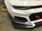 Chevrolet Camaro ZL1 Carbon Fiber Front Bumper Canards 2017 - 2024
