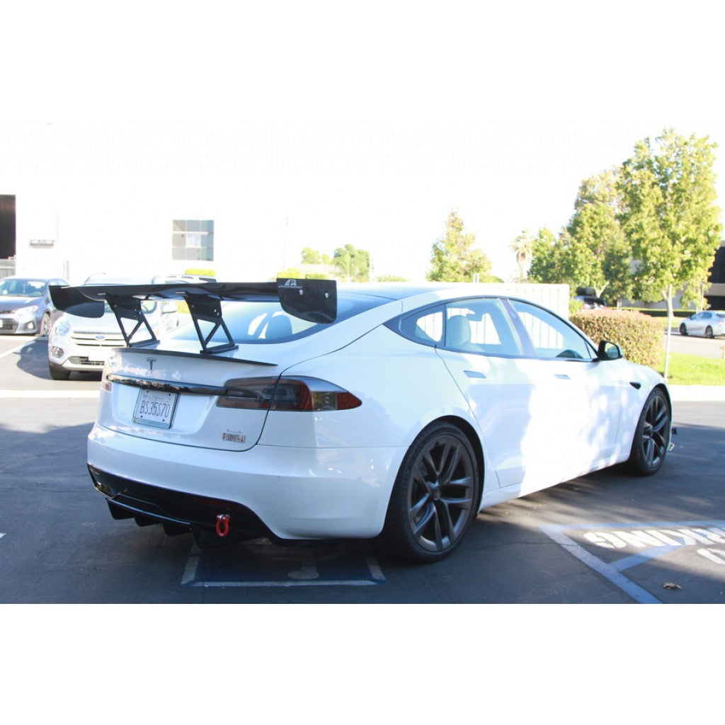 Tesla Model S Plaid GTC-500 71" Carbon Fiber Adjustable Wing 2021 - Up