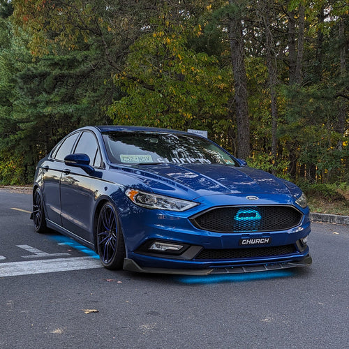2013-2020 Ford Fusion (1.5L/1.6L/2.0L EcoBoost/2.5L/Sport) BIG MOUTH LIT KIT Ram Air Intake Snorkel