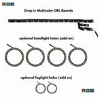 Lexus IS Multicolor Flow Series DRL Boards (2014-2020)