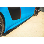 Audi R8 Carbon Fiber Side Rocker Extensions/ Side Skirt 2016-2018