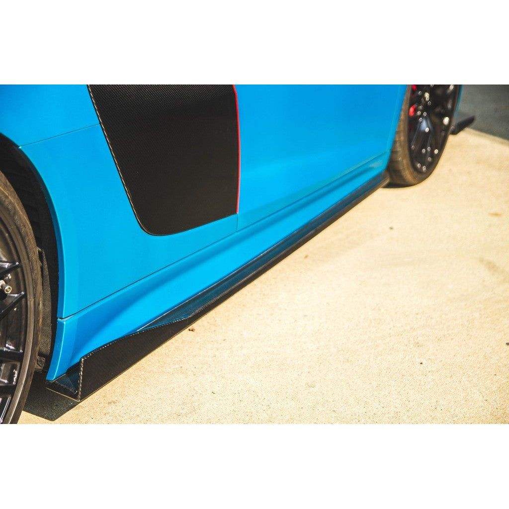 Audi R8 Carbon Fiber Side Rocker Extensions/ Side Skirt 2016-2018