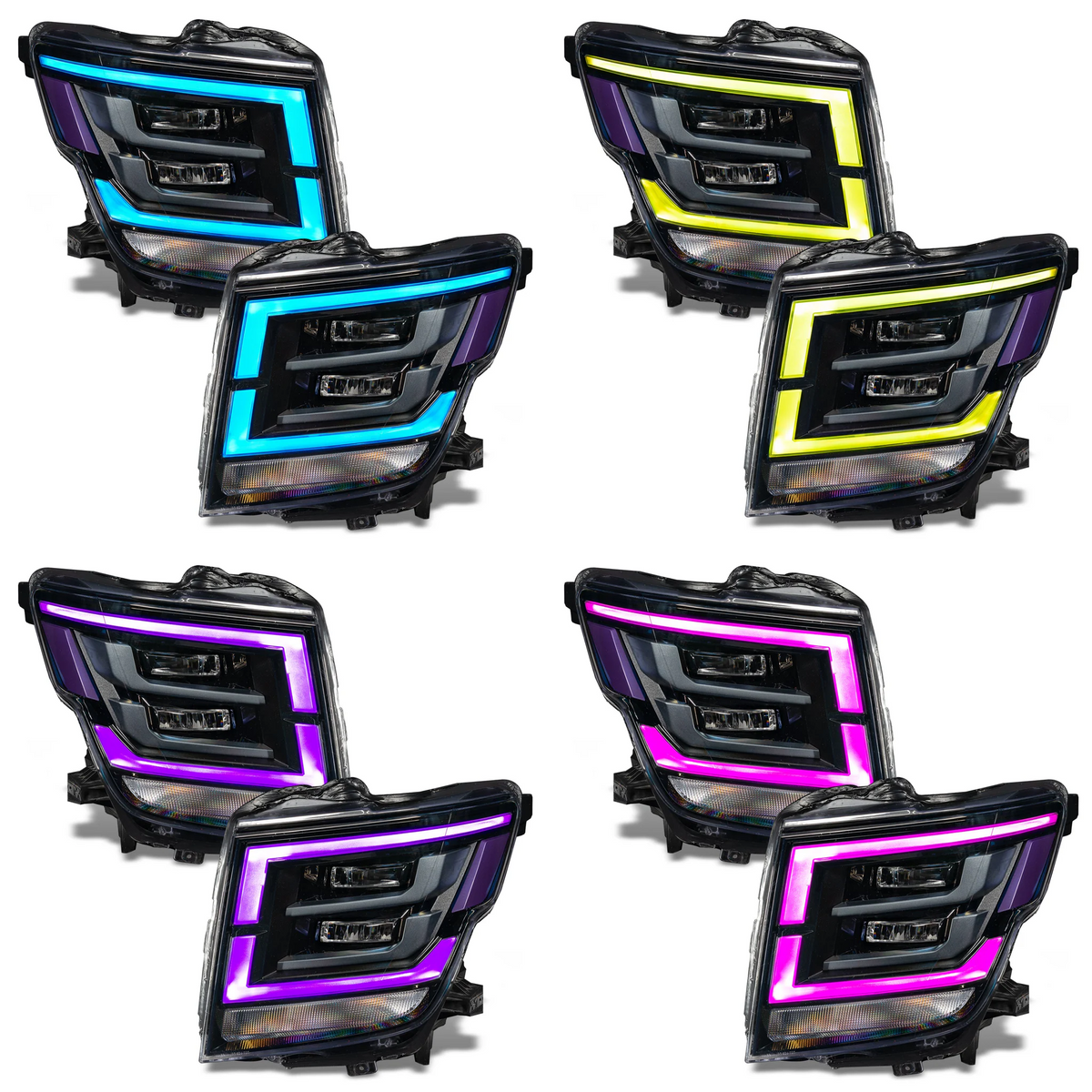 Nissan Titan Multicolor RGBW DRL Boards (2021-2022)