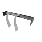 Universal Fitment GT-250 carbon fiber 71" Swan Neck Wing