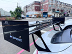 Universal Fitment GT-1000 Carbon Fiber Wing (No Pedestals)