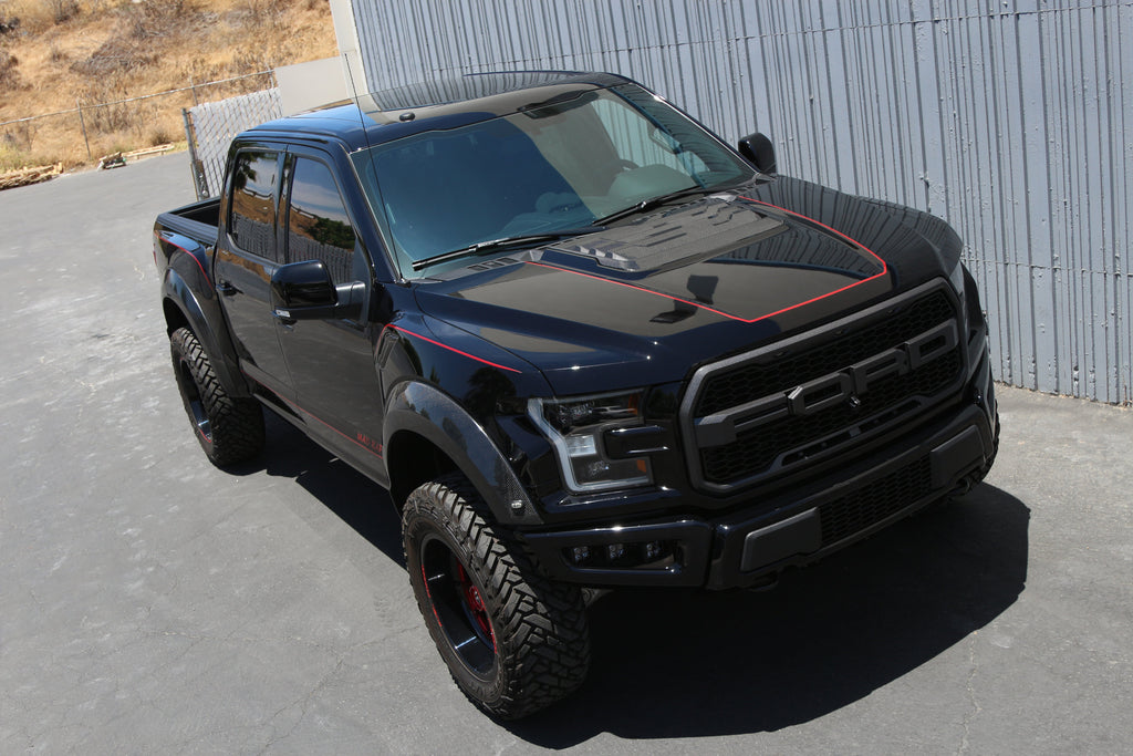 Carbon Fiber Ford F-150 Raptor Hood Vent 2017-2020