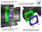 2017+ Kia Stinger 3.3T and Genesis G70 3.3T - 76mm KING SIZE Throttle Body and Multi-Plate Adapter Kit