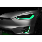 Tesla Model X Multicolor Flow DRL Boards (2016-2021)