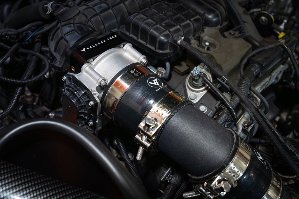 2017+ Kia Stinger 3.3T and Genesis G70 3.3T - 76mm KING SIZE Throttle Body and Multi-Plate Adapter Kit