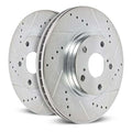 Power Stop 22-24 Acura MDX Front Drilled & Slotted Rotor - Pair