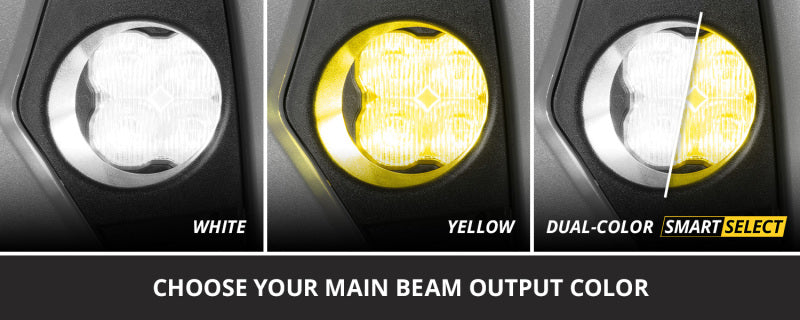 Diode Dynamics 03-06 GMC Sierra 1500/2500/3500 SS3 LED Foxbeam Fog Light Kit