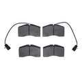 R1 01-03 Audi S8 Front Semi Met Brake Pads