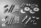 Cusco Body Pins For Hood Aluminum-Blue, Universal