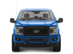 Raxiom 18-20 Ford F-150 CXR Series LED Upper Replacement Grille with White DRL- Black