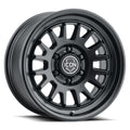 ICON Anza 17x8.5 6x5.5 25mm Offset 5.75in BS 95.1mm Hub Bore Satin Black Wheel