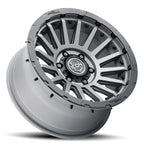 ICON Alloys Recon Pro Satin Charcoal- 18 X 9 - 6 X 5.5 - 0MM 5in BS