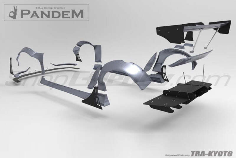GReddy Pandem 09-10 Mazda RX8 Rocket Bunny Front Canards