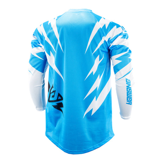Answer 26 LE Syncron Rizz Vented Jersey Cyan/White/Black - XS