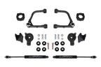 Fabtech 2022 Tundra 4WD 3in UCA Kit w/Uniballs & Fr Shk Spcrs & Rr Air Bag Spcrs & Rr Stealth Shock