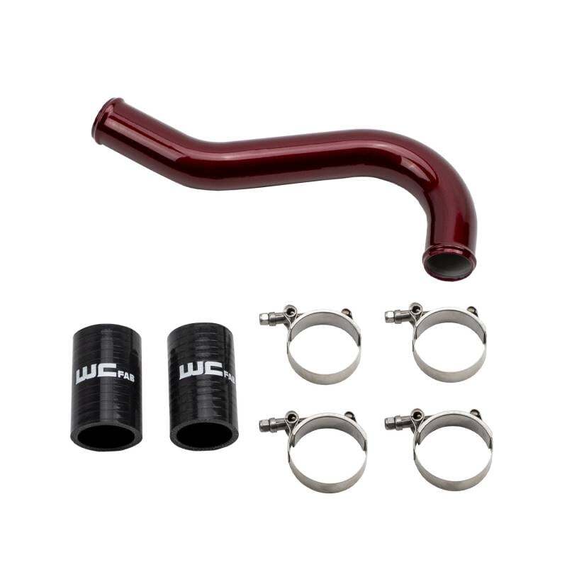 Wehrli 06-10 GM Duramax LBZ/LMM Upper Coolant Pipe - Semi-Gloss Black
