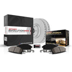 Power Stop 03-08 Dodge Ram 3500 Front Z17 Coated Brake Kit