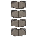 R1 95-08 Toyota Tacoma Front Semi Met Brake Pads