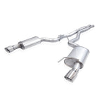 Stainless Works 2024 Mustang GT Catback Dual Tips Legend Sound X-Pipe Performance Connect Exhaust