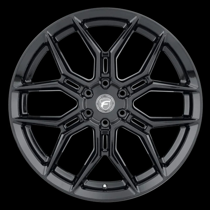 Forgestar X12 24x10 / 6x139.7 BP / ET30 / 6.68 BS Gloss Black Wheel