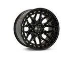 Vossen HFX-1 20x10 - 8x180 - ET18 - Super Deep Face - 124.3 - Satin Black Wheel