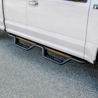 Westin 15-26/17-26 Ford F-150/F-250/F-350/F-450 SuperCab Outlaw Drop Nerf Step Bars Tex Black