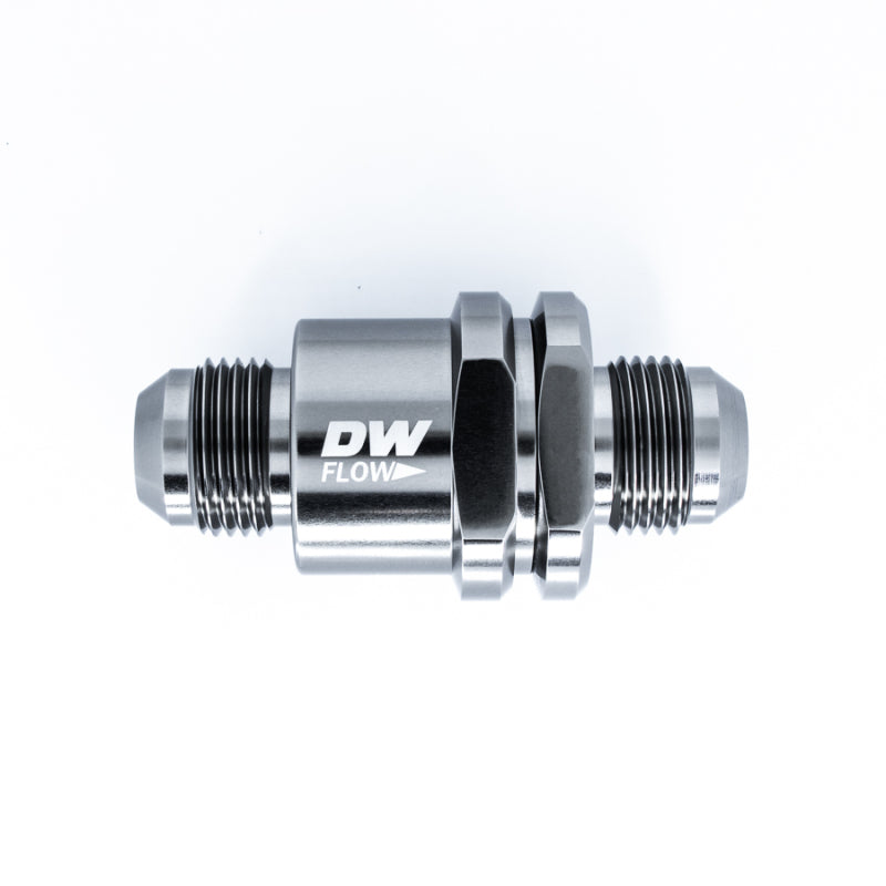 DeatschWerks 10AN Male Flare + 10AN Male Flare One Way Check Valve