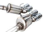 AWE Tuning C6 Chevrolet Corvette Z06/ZR1 Touring Edition Axle-Back Exhaust w/ Chrome Silver Tips